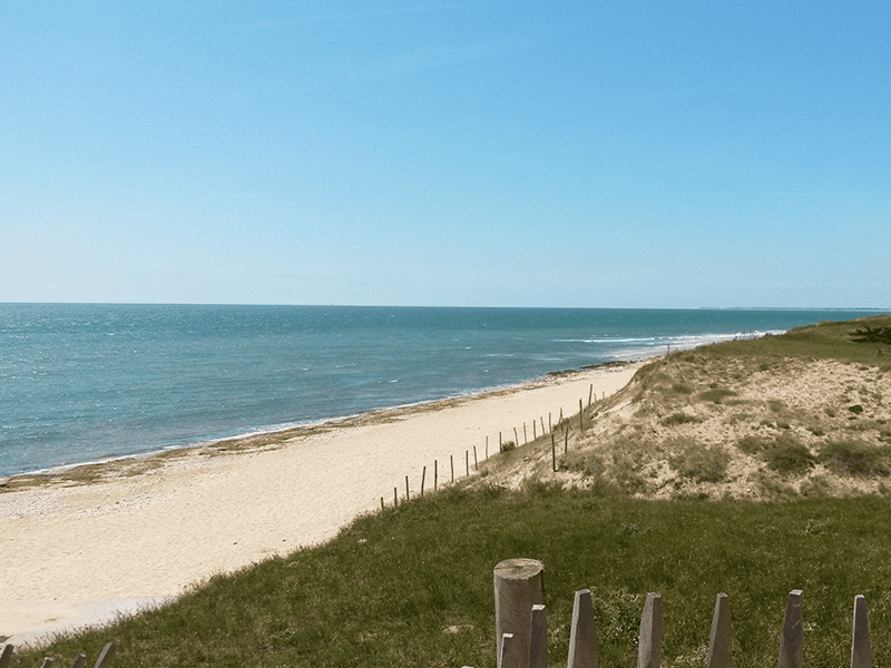 Camping APV Antioche au Bois Plage en Ré - Plage