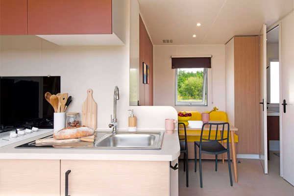 Tiki 4 places 2 chambres TV - environ 26m²