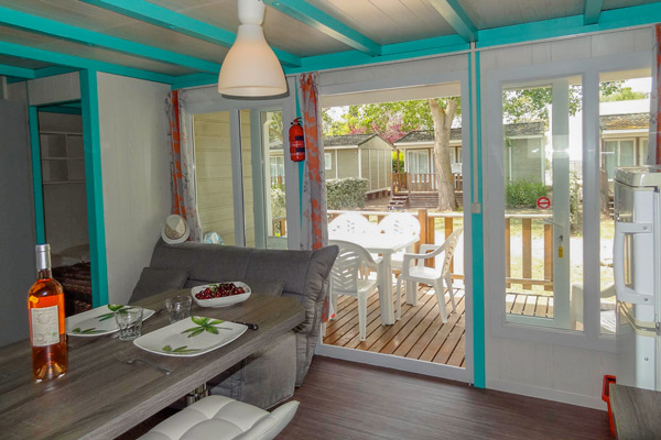 Mobil-home Eucalyptus 6 Places 3 chambres - Environ 30m²