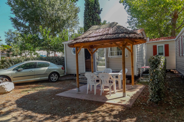 Mobil-home Mini Ohara 2 places 1 chambres TV - environ 19m²