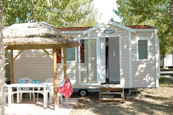 Mobil-home Vénus 4 places 2 chambres TV - environ 23m²