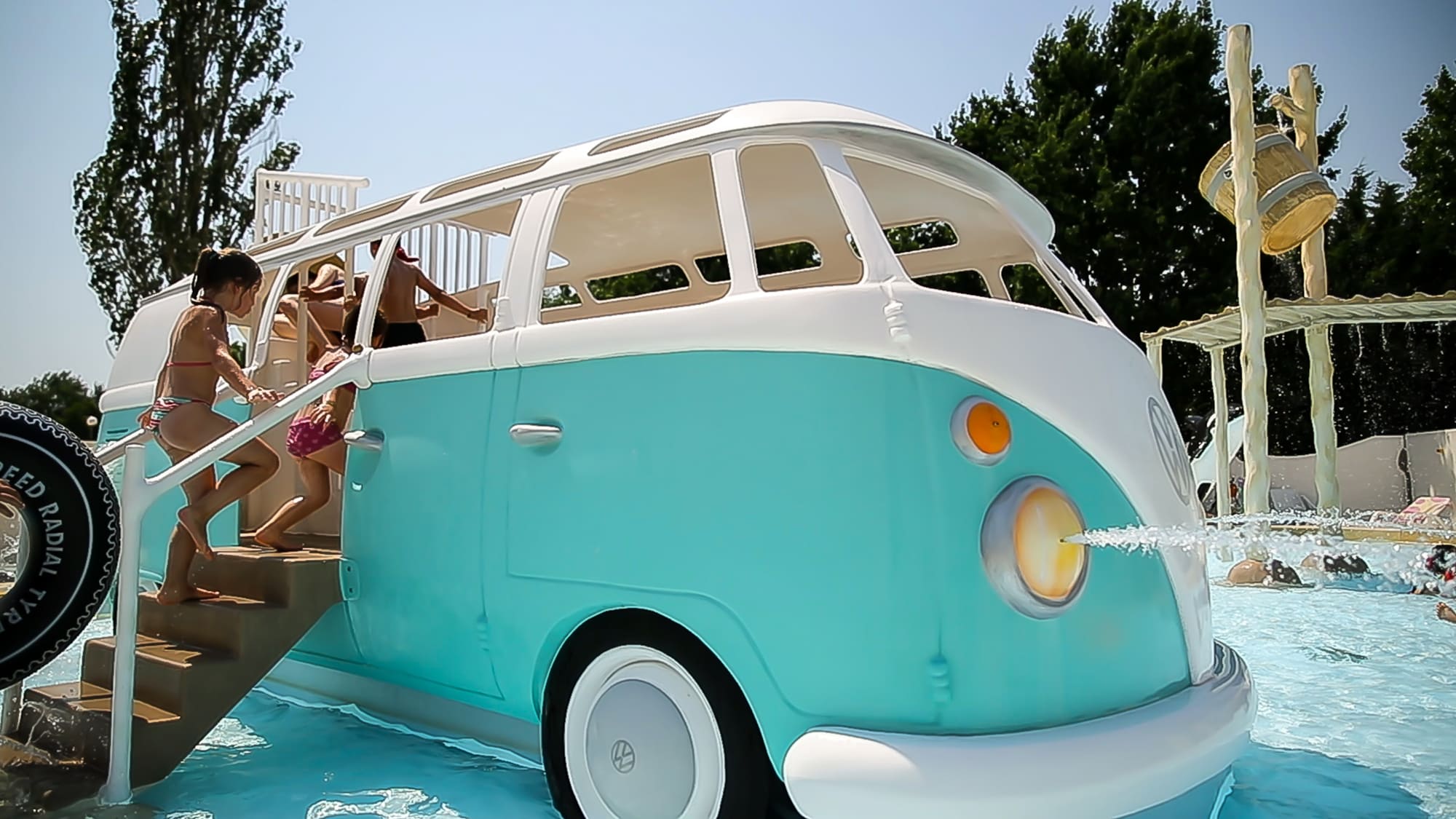 Camping Le Domaine des Guifettes - Camping en Vendée - Jeux Aquatiques