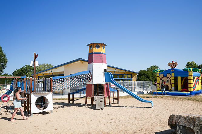 Camping Le Domaine des Guifettes - Camping en Vendée - Jeux d'agilité