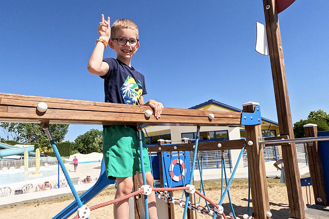Camping Le Domaine des Guifettes - Camping en Vendée - Mascotte Souricette