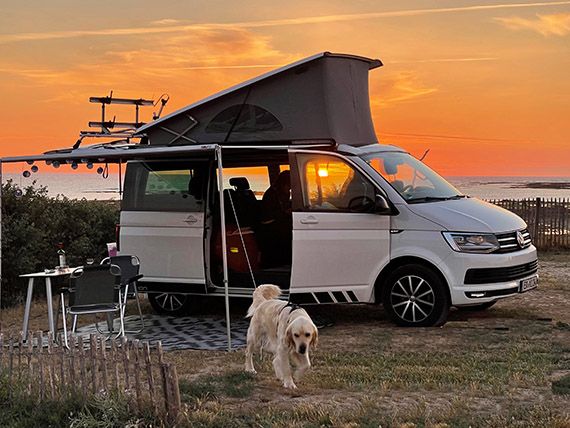 Emplacement RV vue mer Oléron