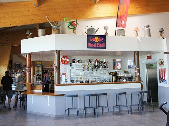 Camping service bar restaurant