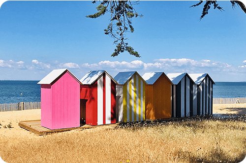 cabanes plage oleron