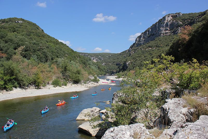 Camping au Bord de l'Ardèche