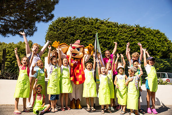 Mascotte Club Enfants APV Souricette