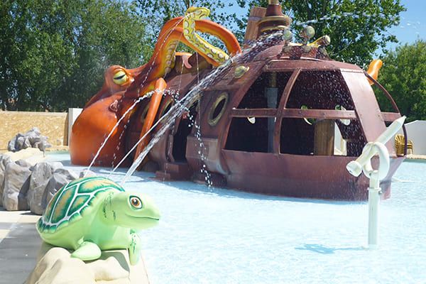 Jeux Aquatiques Camping APV Les Aventuriers de la Calyspo