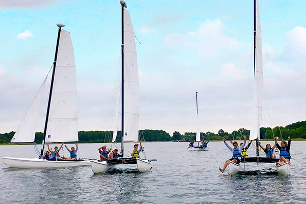 Activité Voile Lac de Sanguinet
