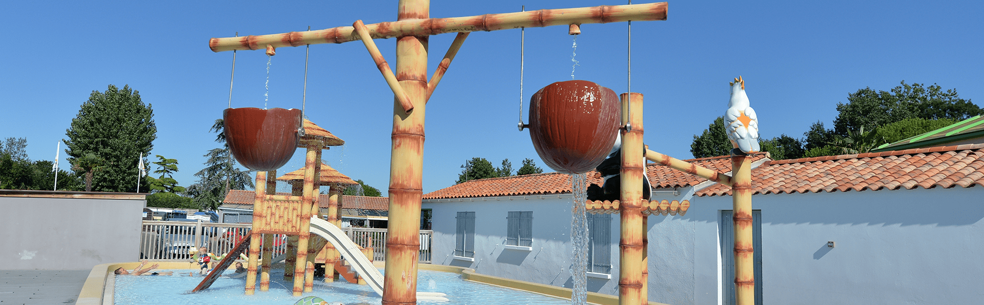 Camping Moncalm Angles Vendée Jeux aquatiques 