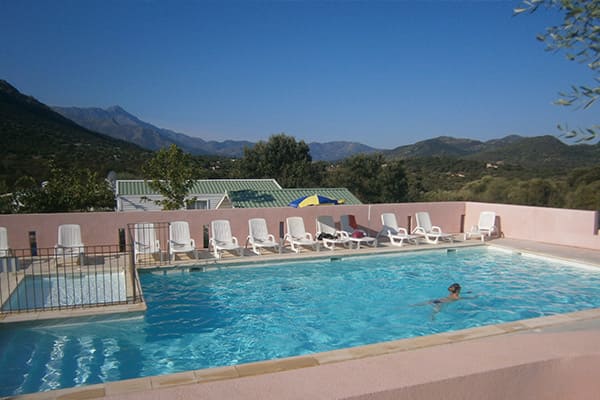 Camping Corse Piscine La Listra
