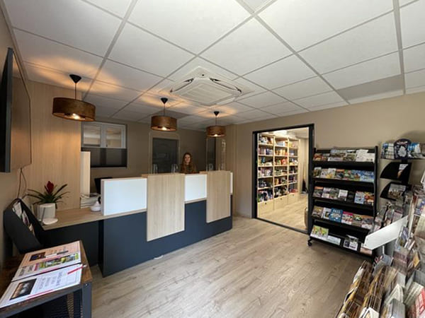 Camping Dordogne · La Pélonie · Réception