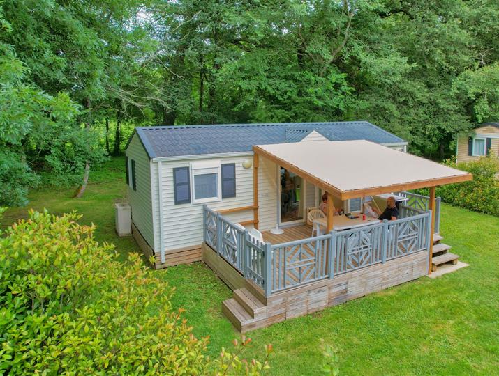 Location mobil home Dordogne Premium TV