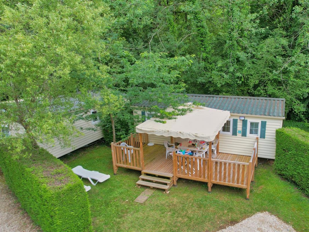 Location mobil home Dordogne - 6 places 3 chambres