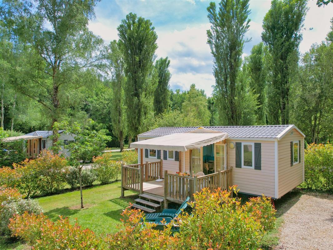 Camping Dordogne mobil home Lilas