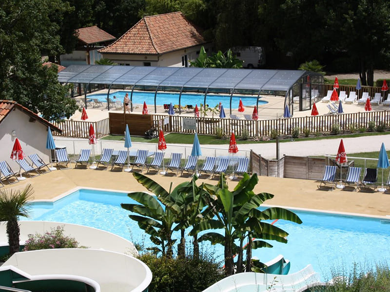 Camping Dordogne Piscine · La Pélonie