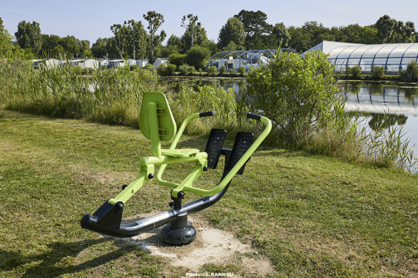 Agrès extérieurs remis en forme