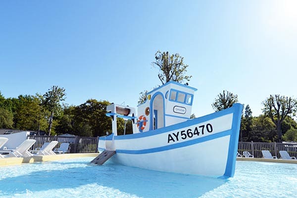 Jeux aquatiques Camping Plijadur