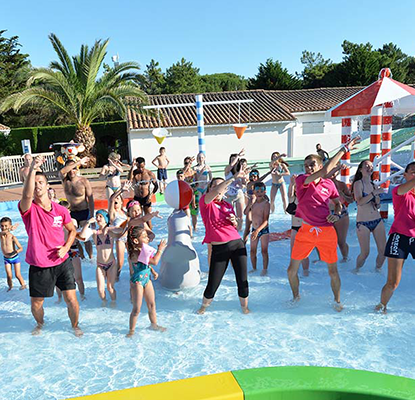 Camping avec animations