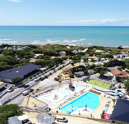 Camping Ile d'Oleron bord de mer