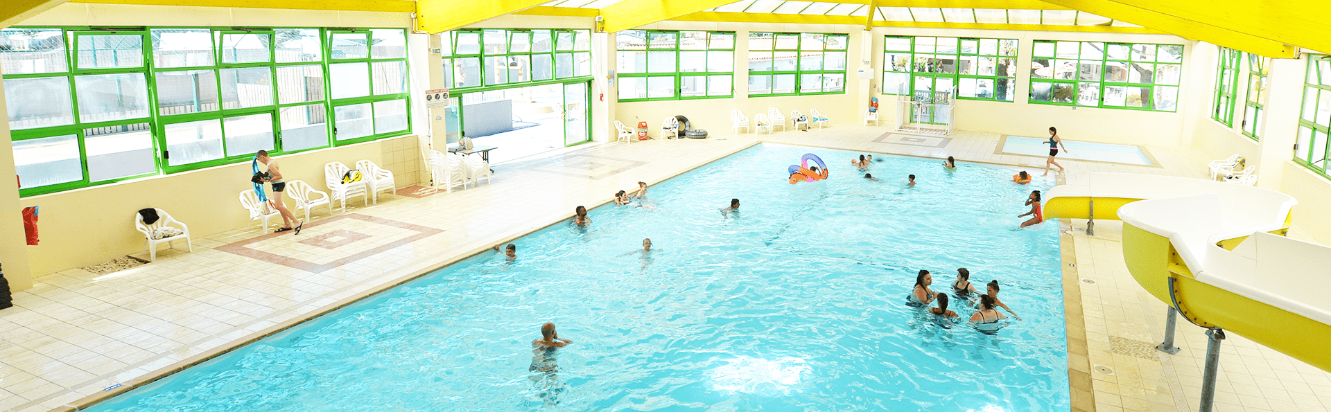 Camping in Vendee with indoord swimming-pool