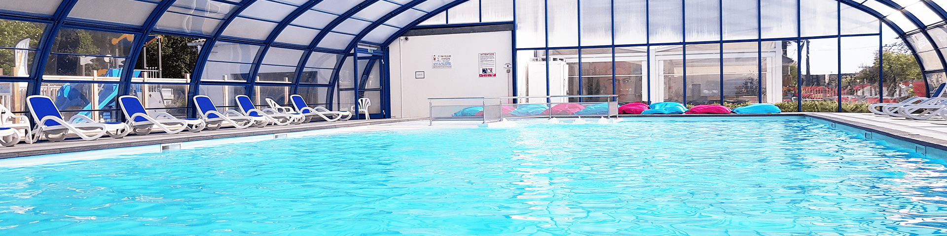 Camping avec piscine couverte