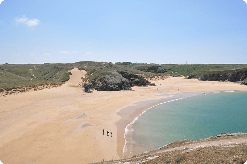 camping pres de quiberon Plijadur