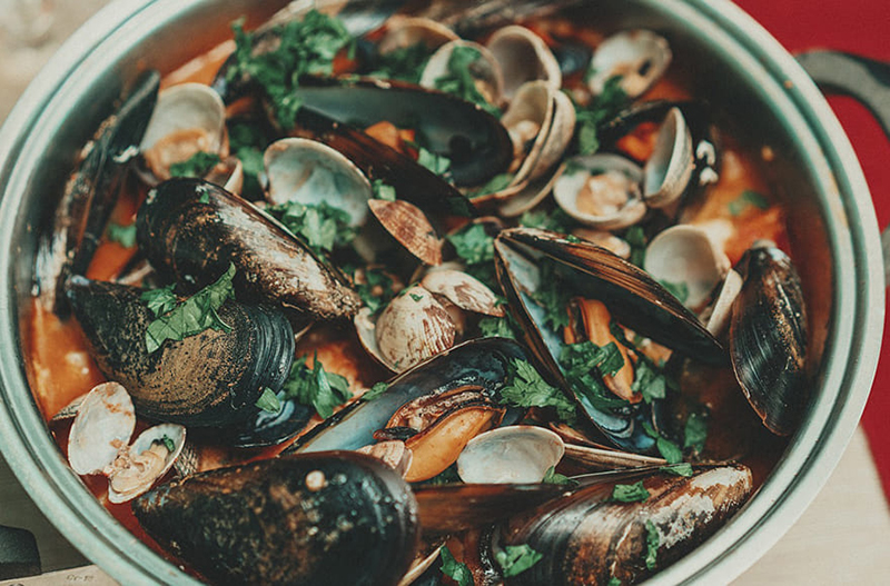 moules en cocotte